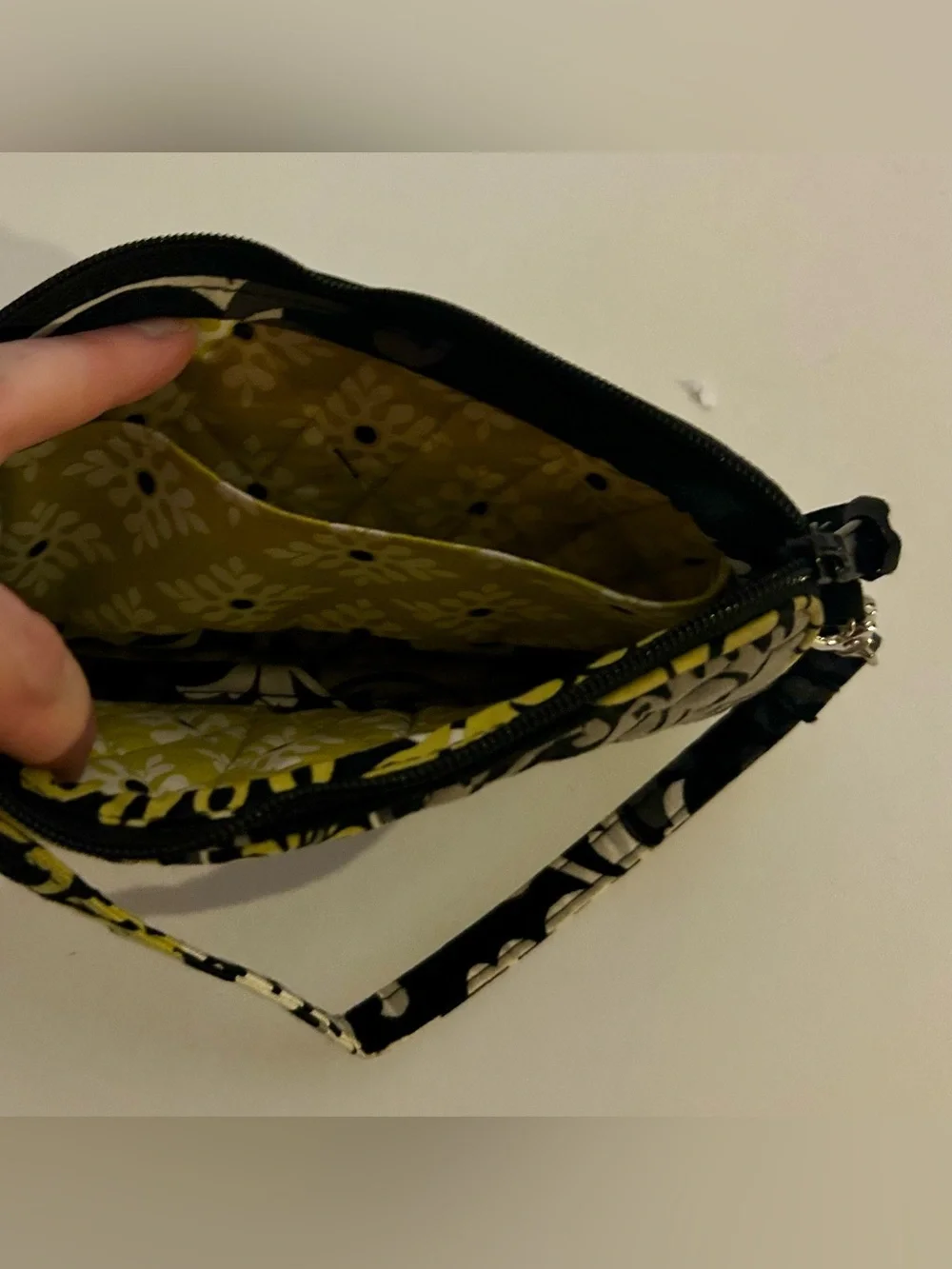 Vera Bradley Baroque Strap Zip Pouch/ Wristlet